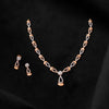 18k Gemstone Necklace Set JGS-2202-05529