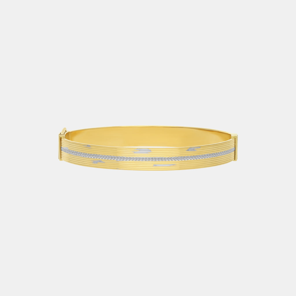 22k Plain Gold Bracelet JGS-2202-05533