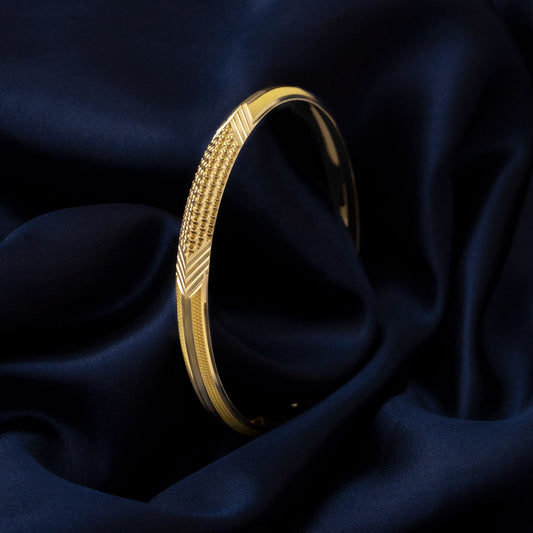 22k Plain Gold Bracelet JGS-2202-05546