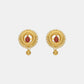 22k Plain Gold Earring JGS-2202-05558