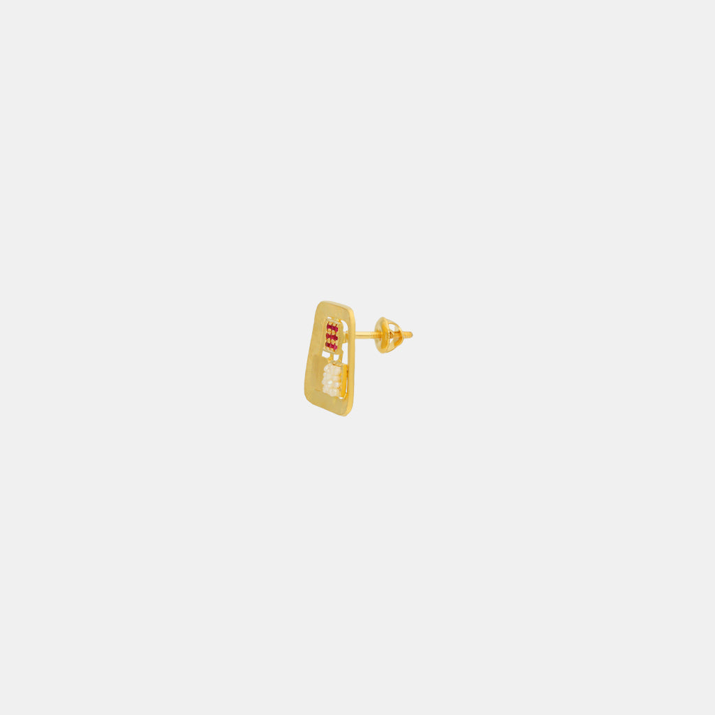 22k Plain Gold Pendant Set JGS-2202-05569