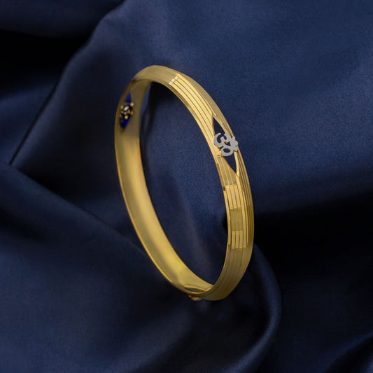 22k Plain Gold Bracelet JGS-2202-05576