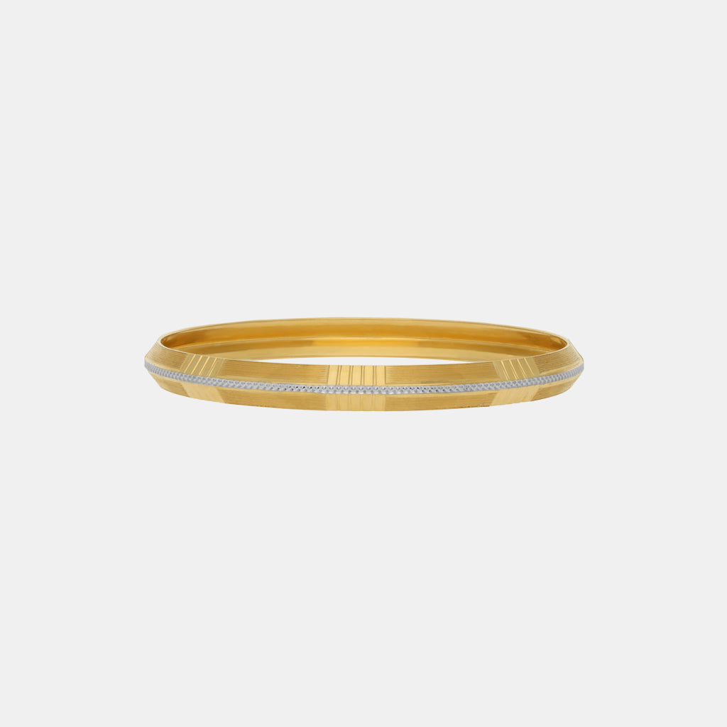22k Plain Gold Bracelet JGS-2202-05580