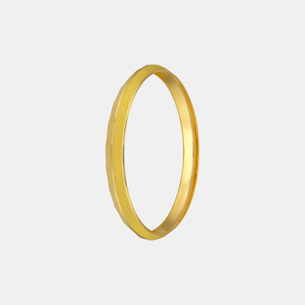 22k Plain Gold Bracelet JGS-2202-05581