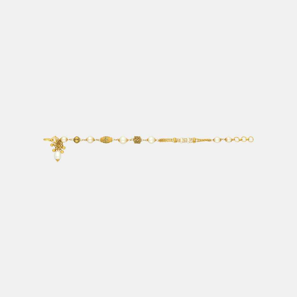 22k Plain Gold Bracelet JMC-2203-05988 7'50'' / Yellow