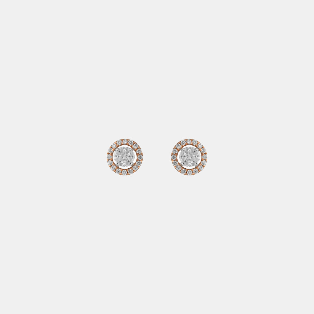 18k Real Diamond Earring JGS-2203-05901