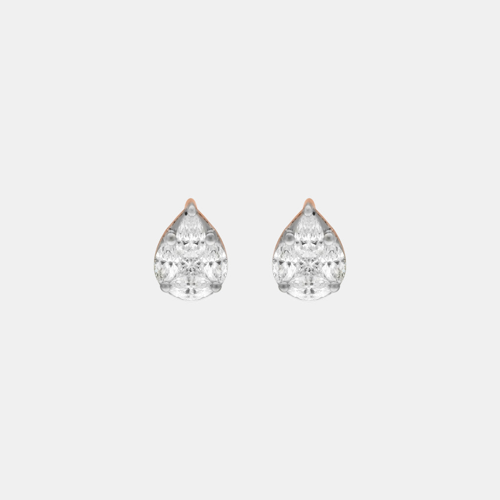 18k Real Diamond Earring JGS-2203-05914