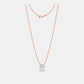 18k Real Diamond Necklace Set JGS-2203-05915