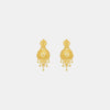 22k Plain Gold Earring JGS-2204-06034