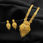 22k Plain Gold Necklace Set JGS-2204-06035