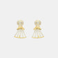 22k Plain Gold Earring JGS-2204-06105