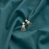 22k Plain Gold Earring JGS-2204-06105