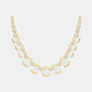 22k Plain Gold Necklace Set JGS-2204-06106