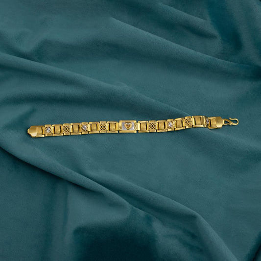 22k Plain Gold Bracelet JGS-2204-06118