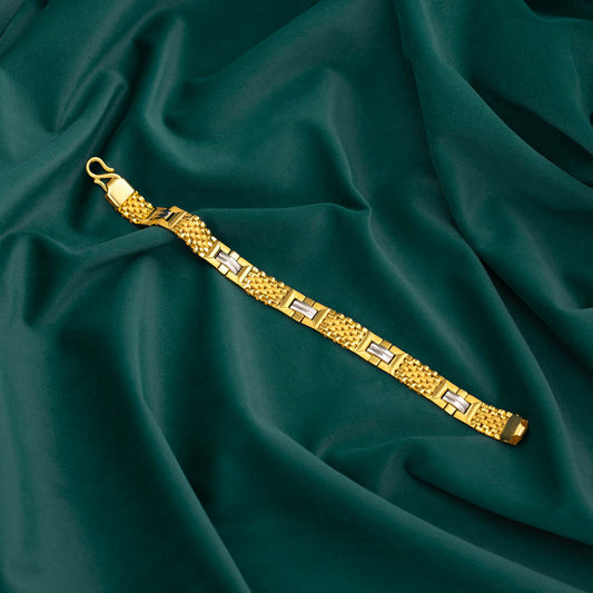 22k Plain Gold Bracelet JGS-2205-06172