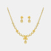 22k Plain Gold Necklace Set JGS-2205-06178
