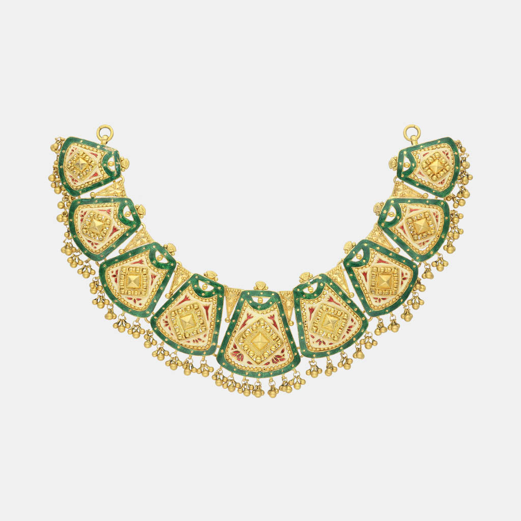 22k Antique Necklace JGS-2205-06203