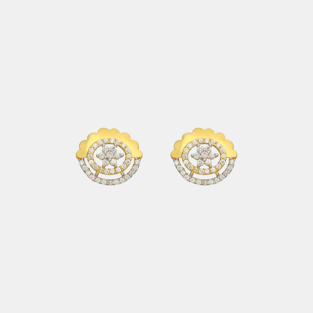 22k Gemstone Earring JGS-2205-06310