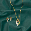 22k Gemstone Necklace Set JGS-2205-06408
