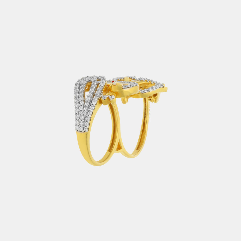 22k Gemstone Ring JGS-2206-06227
