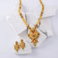 22k Plain Gold Necklace Set JGS-2207-06383