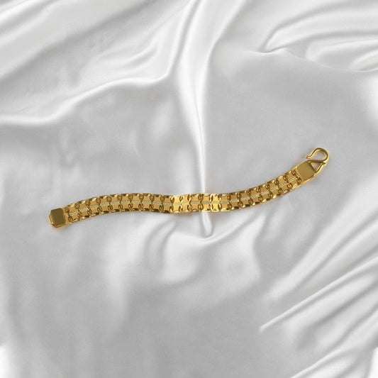 22k Plain Gold Bracelet JGS-2207-06430