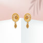 22k Plain Gold Earring JGS-2207-06554