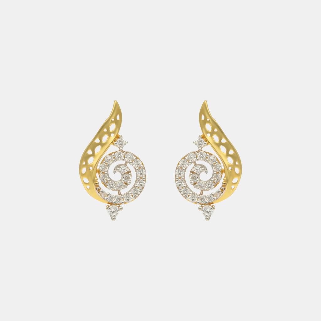 22k Gemstone Earring JGS-2207-06692