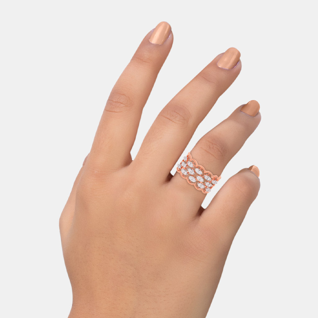 18k Real Diamond Ring JGS-2208-06712