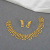22k Plain Gold Necklace Set JGS-2208-06750
