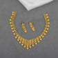 22k Plain Gold Necklace Set JGS-2208-06751