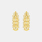 22k Plain Gold Earring JGS-2208-06754