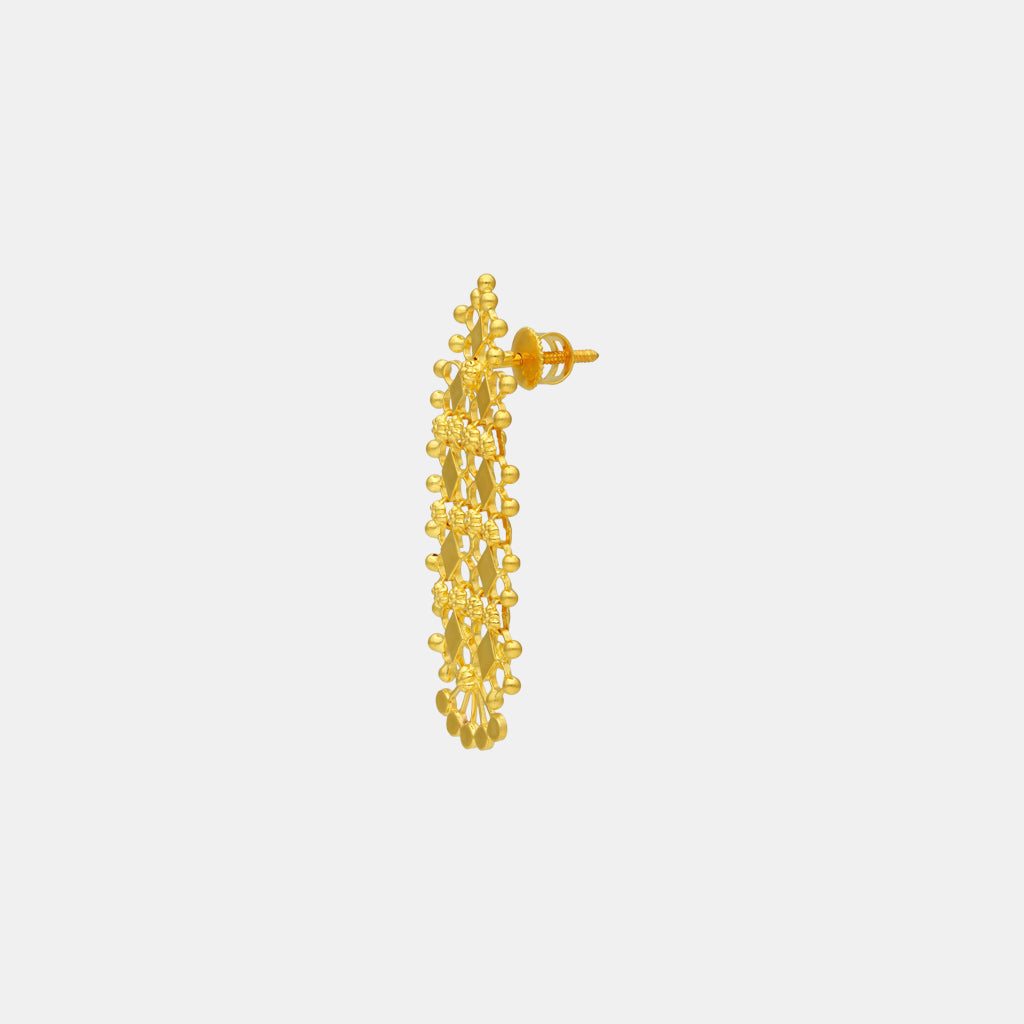 22k Plain Gold Necklace Set JGS-2208-06755