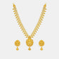 22k Plain Gold Necklace Set JGS-2208-06758
