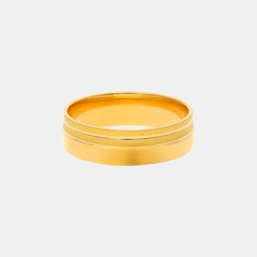 22k Plain Gold Ring JGS-2208-06845