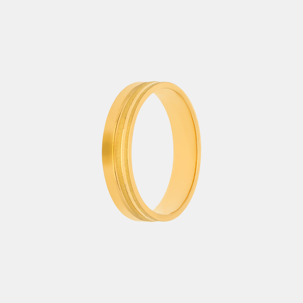 22k Plain Gold Ring JGS-2208-06846