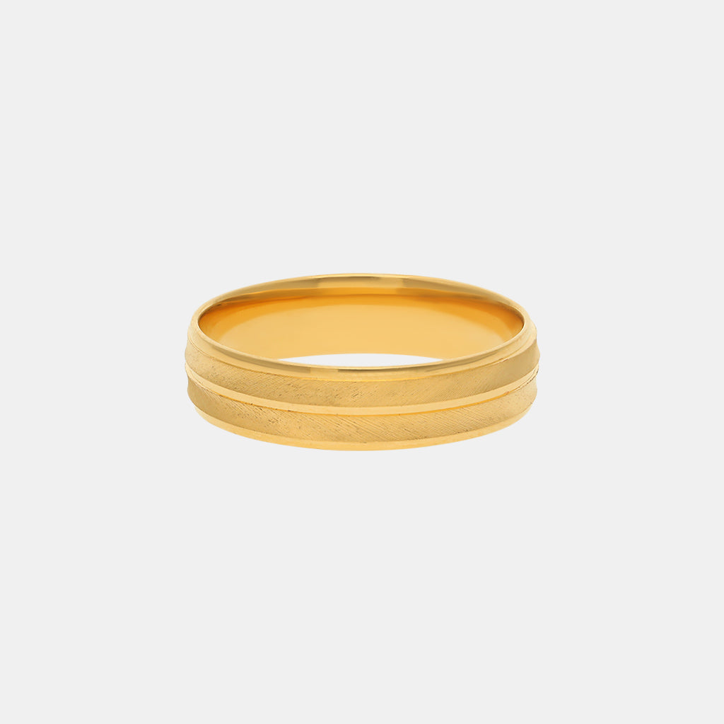 22k Plain Gold Ring JGS-2208-06867