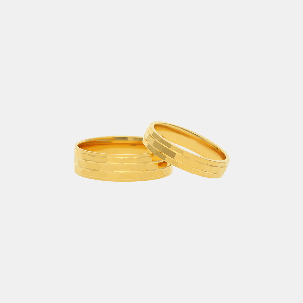 22k Plain Gold Ring JGS-2208-06876 – Jewelegance