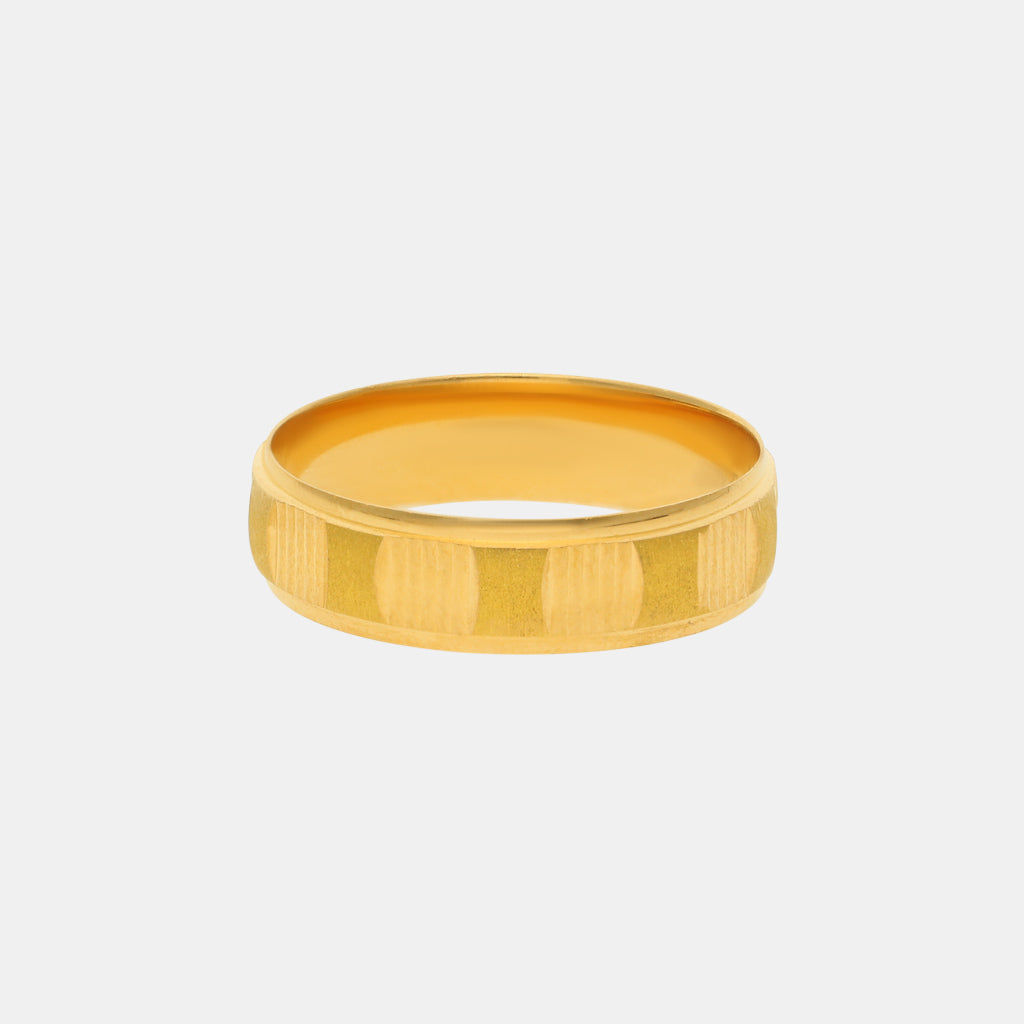 22k Plain Gold Ring JGS-2208-06872