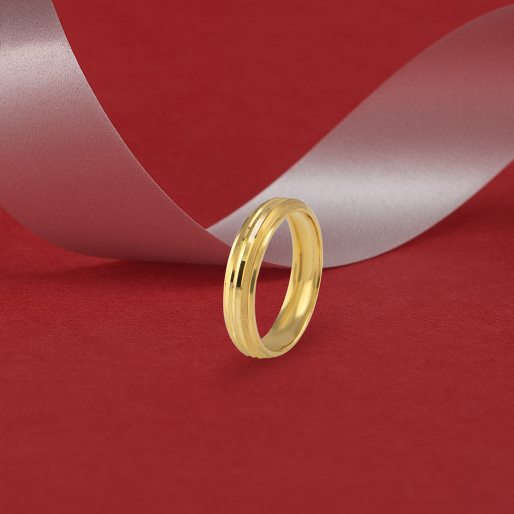 22k Plain Gold Ring JGS-2208-06879