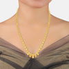 22k Plain Gold Necklace JGS-2208-07035