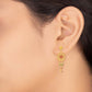 22k Plain Gold Earring JGS-2208-07185
