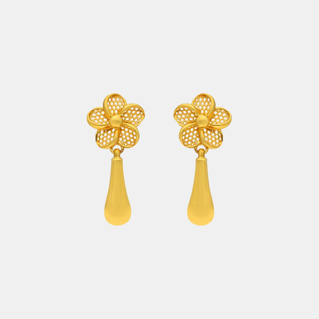 22k Plain Gold Necklace Set JGS-2208-07194