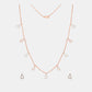 18k Gemstone Necklace Set JGS-2208-07214