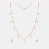 18k Gemstone Necklace Set JGS-2208-07214
