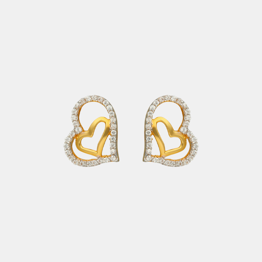 22k Gemstone Earring JGS-2209-07237