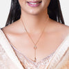 18k Gemstone Necklace JGS-2209-07245