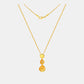 22k Plain Gold Necklace Set JGS-2209-07246