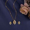 22k Gemstone Necklace Set JGS-2209-07262