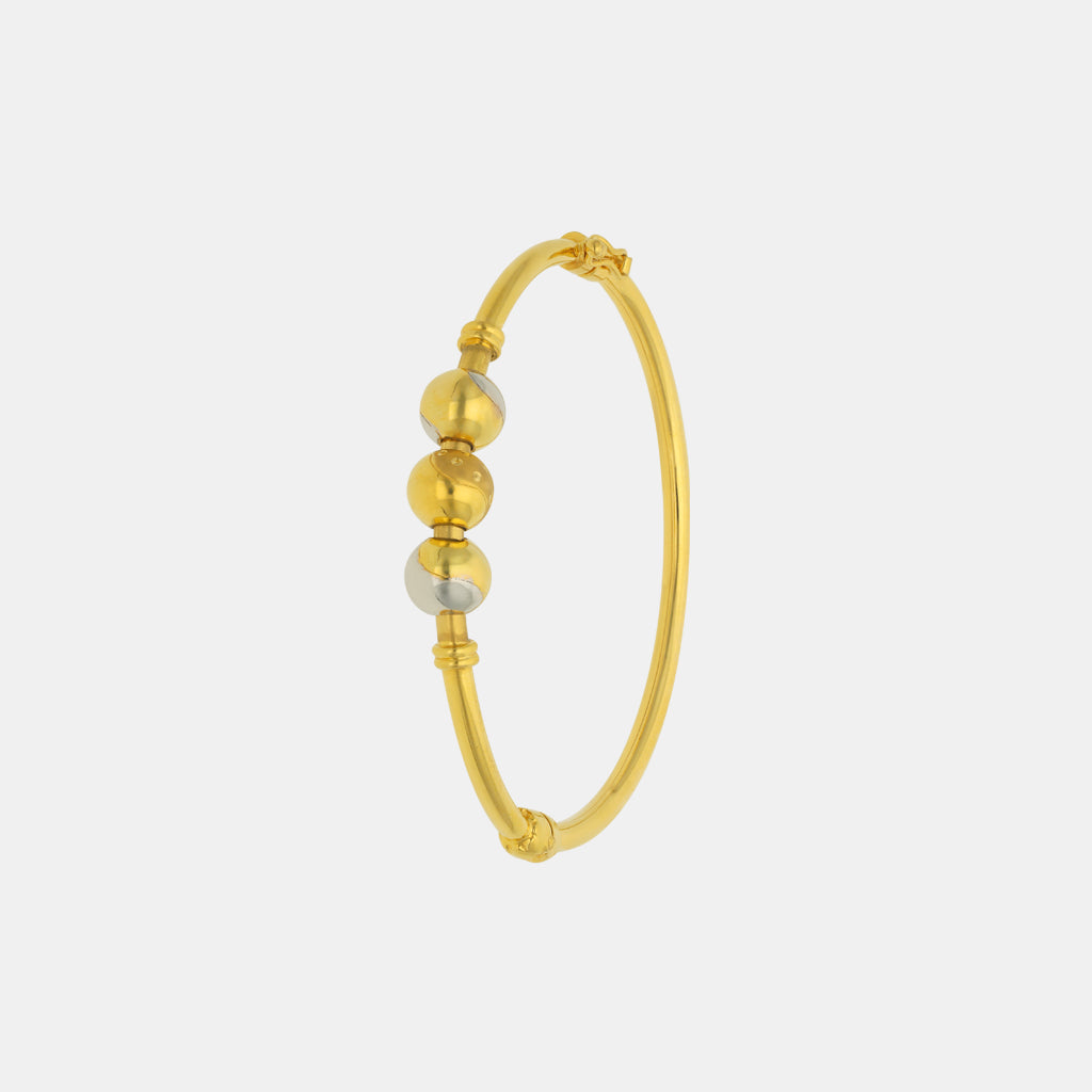 22k Plain Gold Bracelet JGS-2209-07452